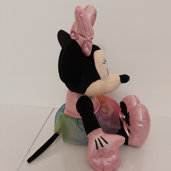 Ty Beanie Babies® Disney Sparkle Minnie Mouse Plus - Picture 8 of 10